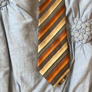BCBG Brown Mens Neck Tie